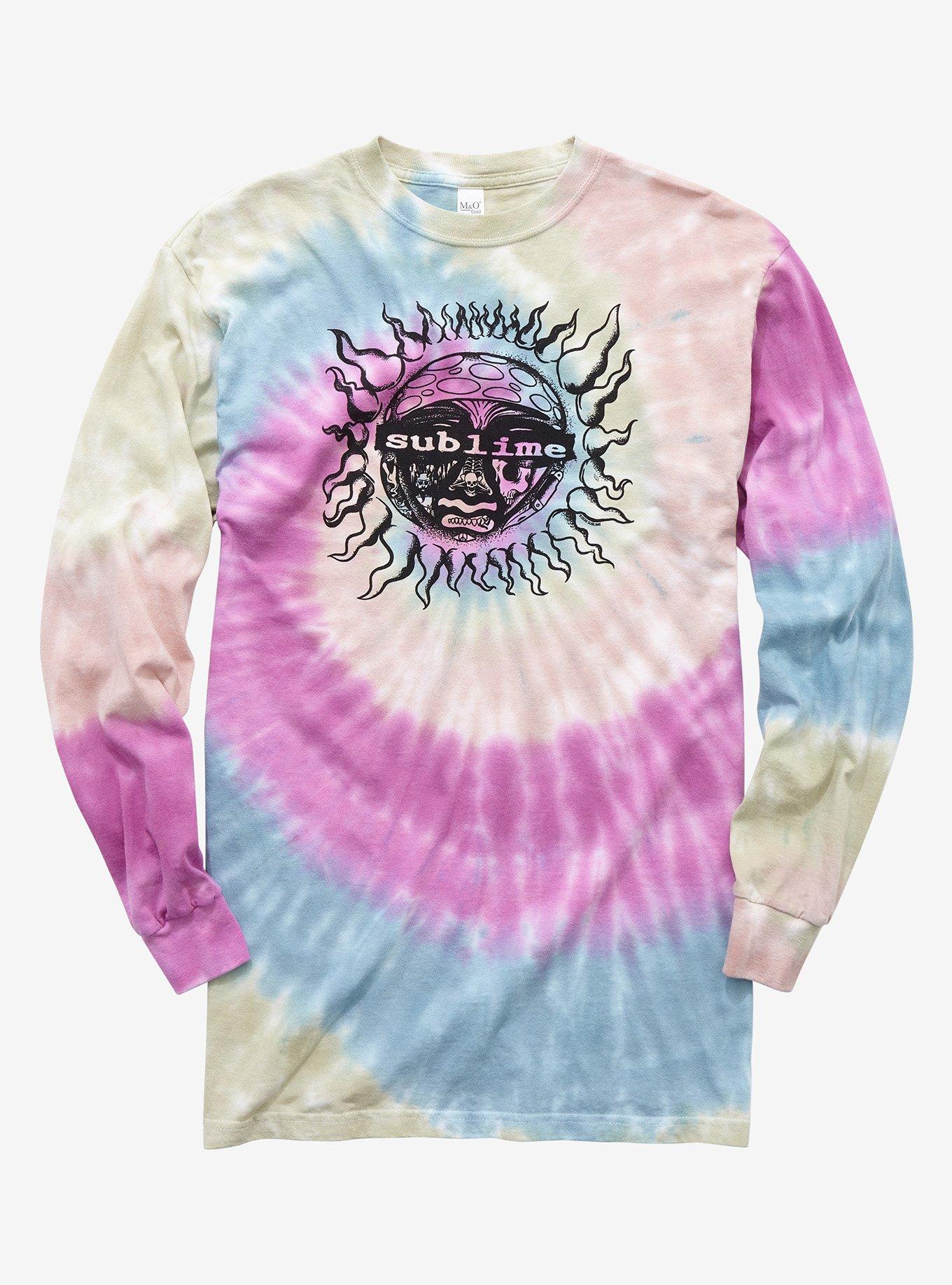 Sublime Sun Logo Tie-Dye Long-Sleeve T-Shirt, MULTI, hi-res