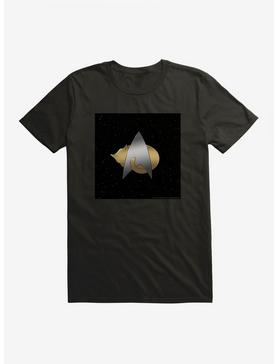 Star Trek TNG Cats Logo Pin T-Shirt, , hi-res