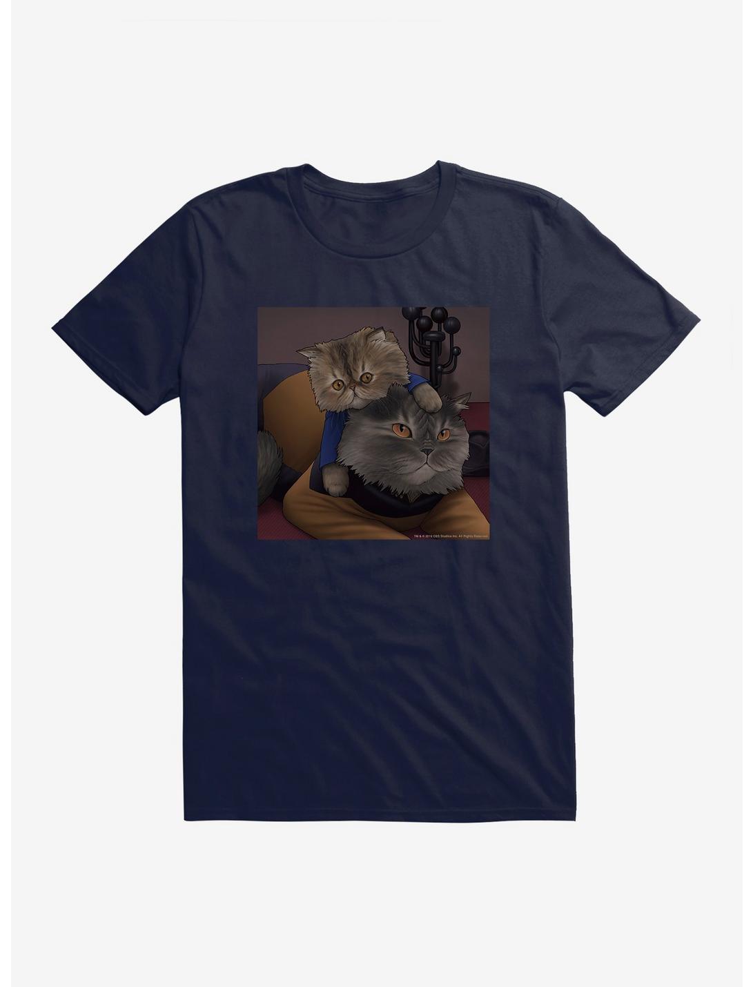 Star Trek TNG Cats Playful T-Shirt, , hi-res