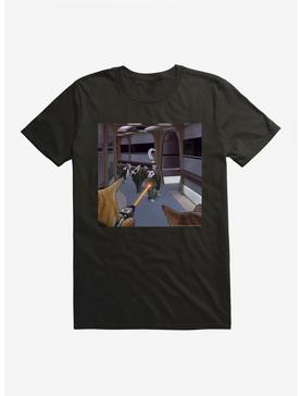 Star Trek TNG Cats Ship Battle T-Shirt, , hi-res