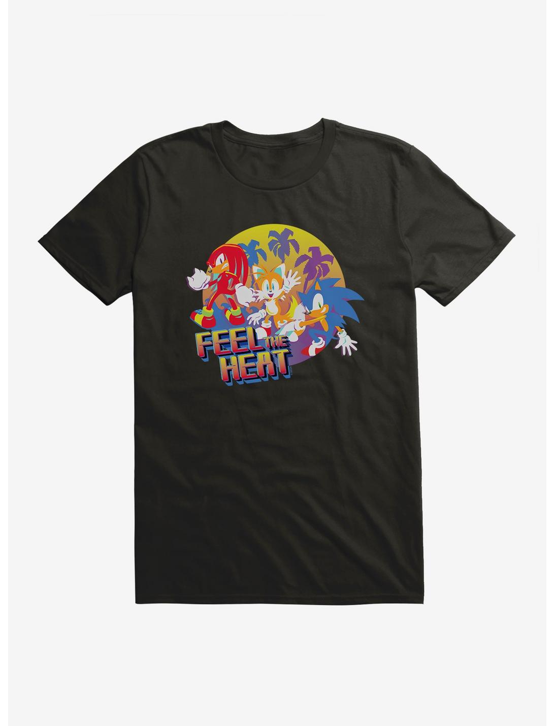Plus Size Sonic The Hedgehog Summer Feel The Heat T-Shirt, , hi-res