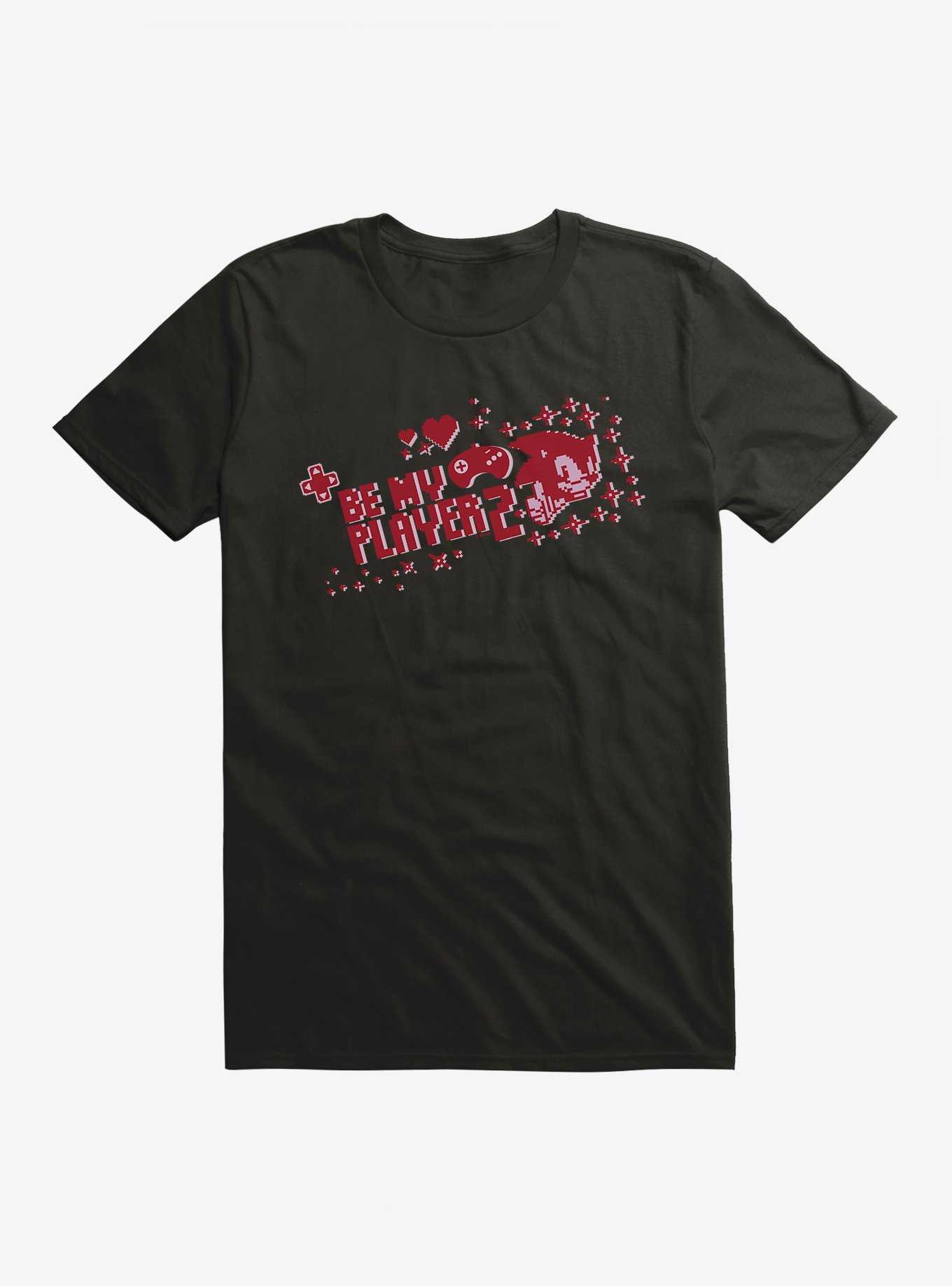 Sonic The Hedgehog Valentine Gaming Player Two T-Shirt, , hi-res