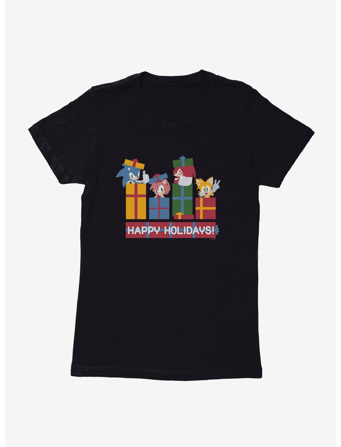 Sonic The Hedgehog Winter Gift Friends Womens T-Shirt, , hi-res