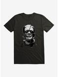 Universal Monsters Frankenstein Face Tear T-Shirt, BLACK, hi-res