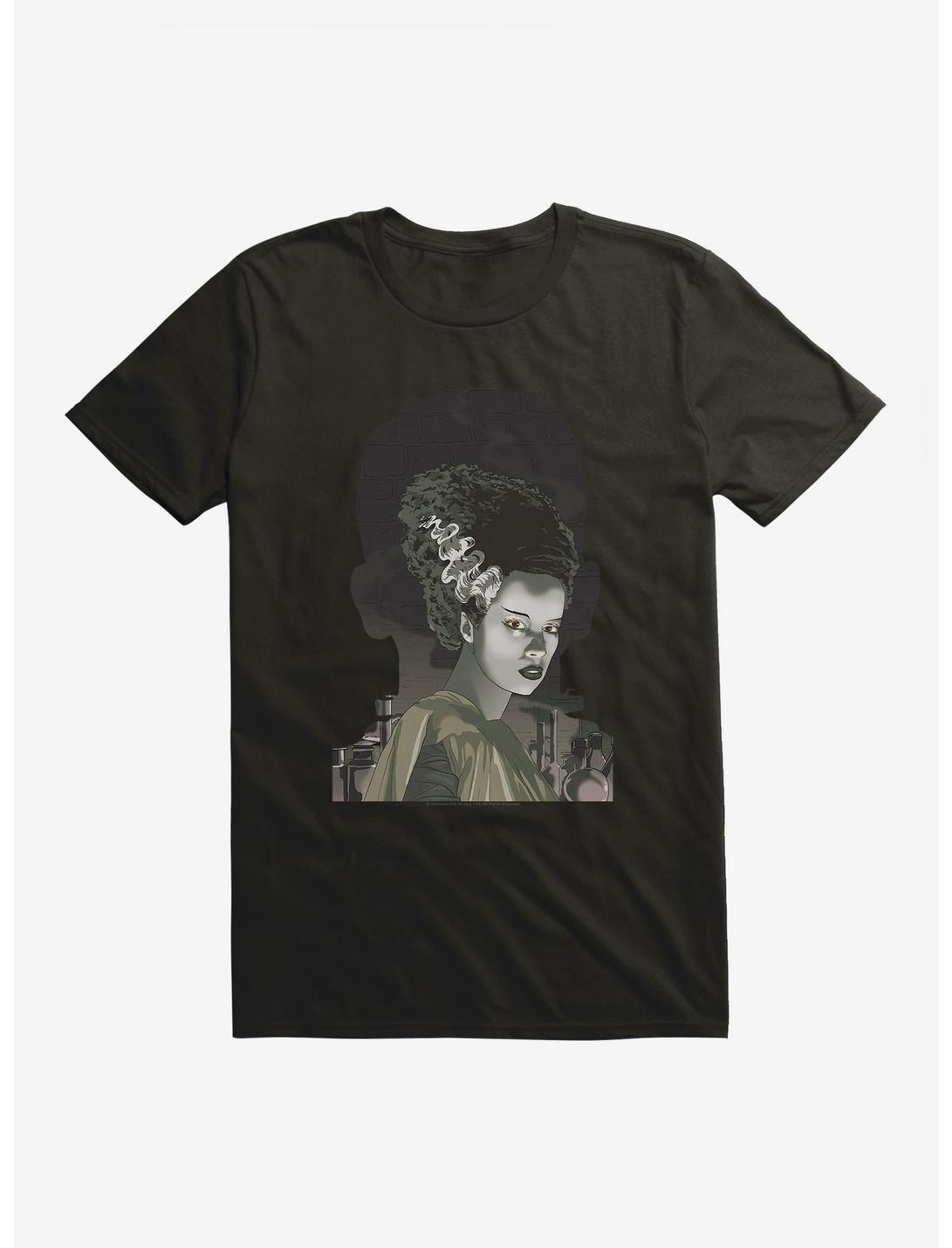 Universal Monsters Bride Of Frankenstein Shadows T-Shirt, , hi-res