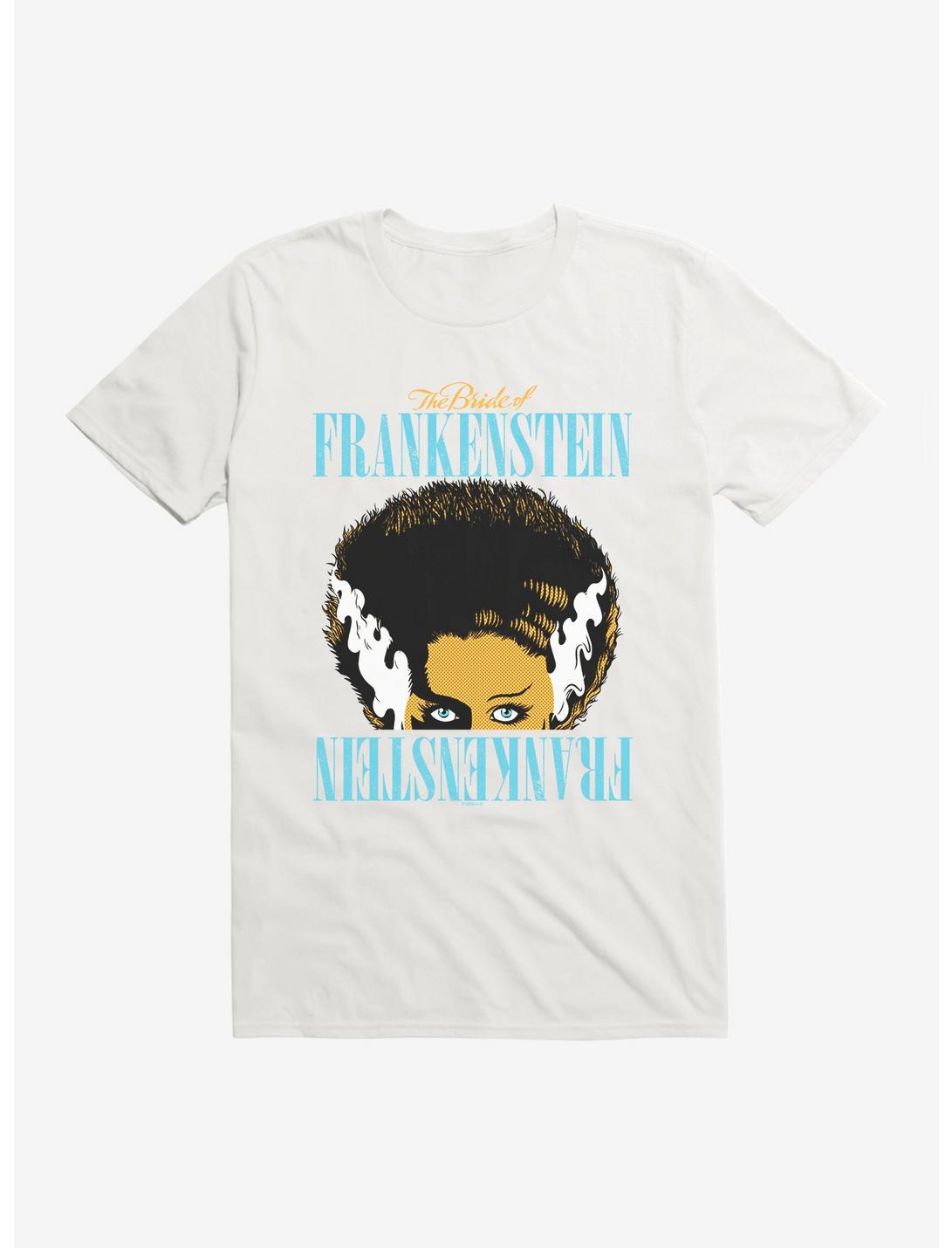 Universal Monsters Bride Of Frankenstein Hair T-Shirt, WHITE, hi-res