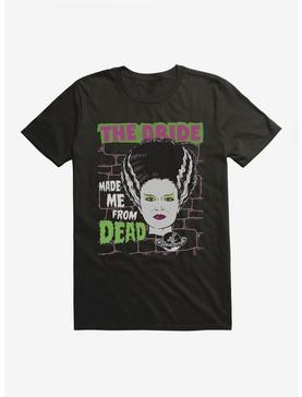 Universal Monsters Bride Of Frankenstein Made Me T-Shirt, , hi-res