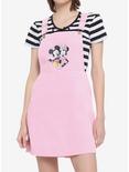 Disney Valentine's Mickey Mouse & Minnie Mouse Skirtall, BLACK, hi-res