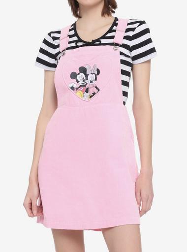 Disney Valentine s Mickey Mouse Minnie Mouse Skirtall Hot Topic