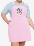 Disney Valentine's Mickey Mouse & Minnie Mouse Skirtall Plus Size, BLACK, hi-res