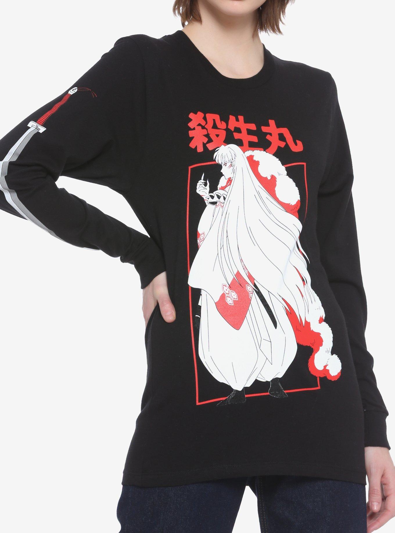 Inuyasha Sesshomaru Girls Long-Sleeve T-Shirt, MULTI, hi-res