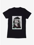 Universal Monsters Frankenstein Distorted Portrait Womens T-Shirt, BLACK, hi-res