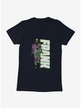 Universal Monsters Frankenstein Leopard Print Womens T-Shirt, MIDNIGHT NAVY, hi-res