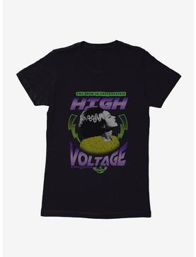 Universal Monsters Bride Of Frankenstein High Voltage Womens T-Shirt, , hi-res