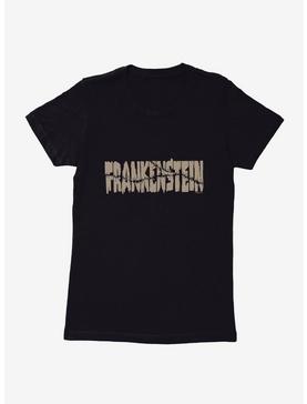 Universal Monsters Frankenstein Font Stitches Womens T-Shirt, , hi-res
