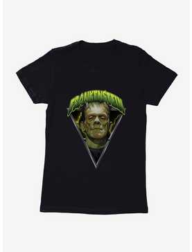 Universal Monsters Frankenstein Metal Portrait Womens T-Shirt , , hi-res
