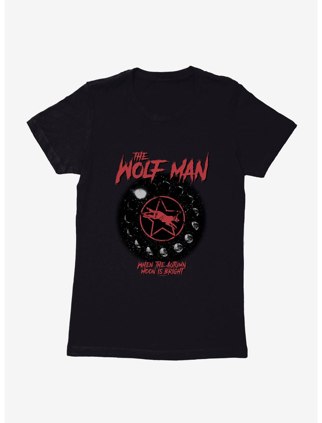 Universal Monsters The Wolf Man Bright Moon Womens T-Shirt, , hi-res