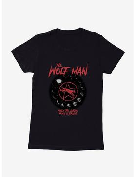 Universal Monsters The Wolf Man Bright Moon Womens T-Shirt, , hi-res