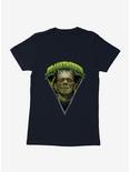 Universal Monsters Frankenstein Metal Portrait Womens T-Shirt , MIDNIGHT NAVY, hi-res