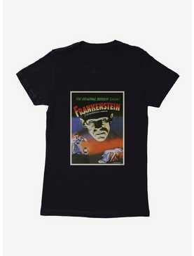 Universal Monsters Frankenstein Vintage Poster Womens T-Shirt, , hi-res