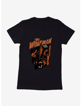 Universal Monsters The Wolf Man Strange Savage Killer Womens T-Shirt, , hi-res