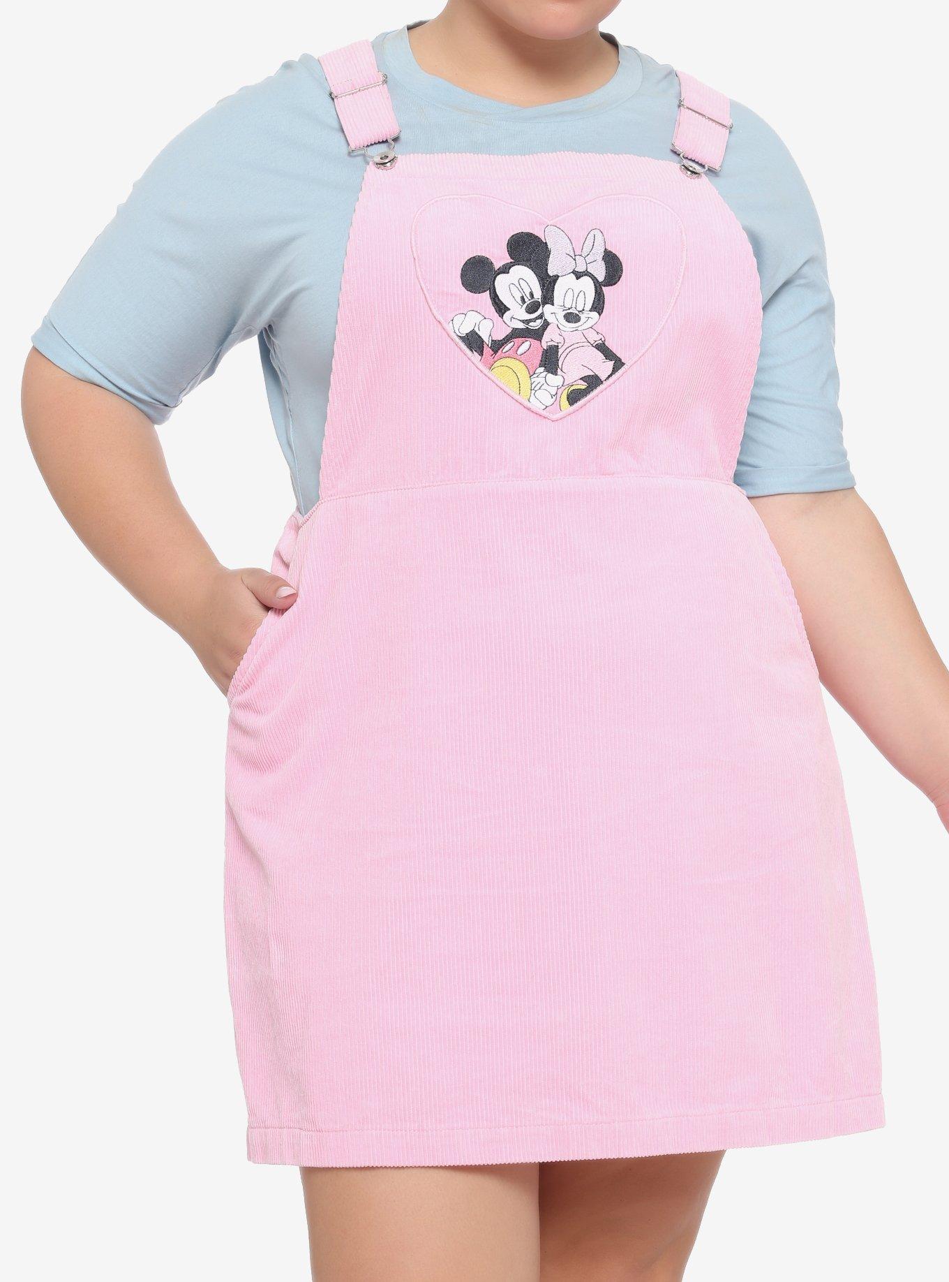 Disney Valentine's Mickey Mouse & Minnie Mouse Skirtall Plus Size, MULTI, hi-res