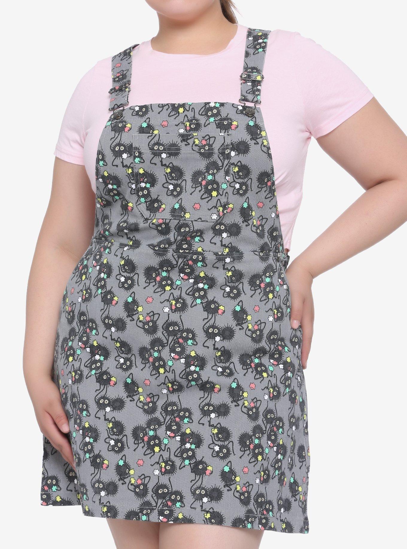 Studio Ghibli Spirited Away Soot Sprites Star Candy Skirtall Plus Size, MULTI, hi-res