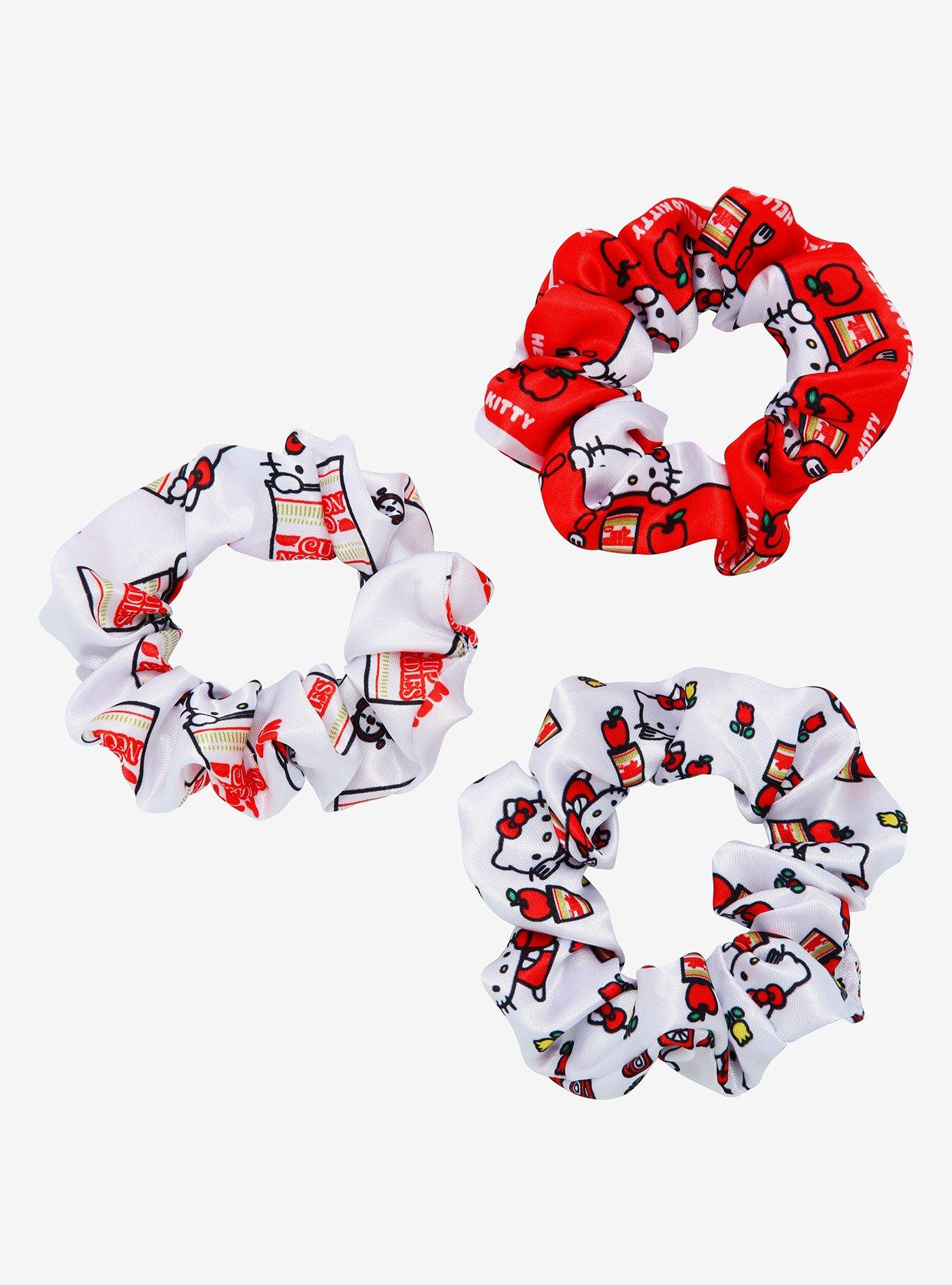 Nissin Cup Noodles x Hello Kitty Scrunchy Pack - BoxLunch Exclusive, , hi-res