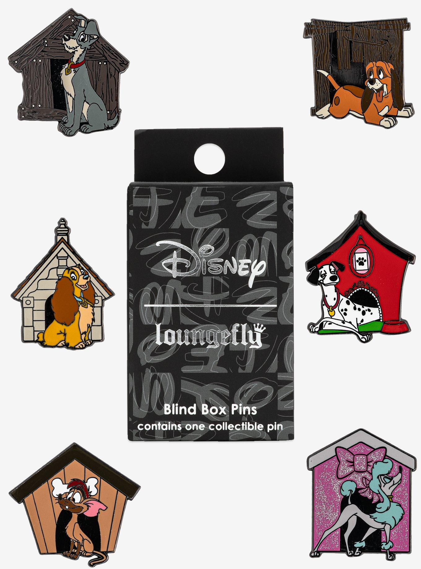 Loungefly Disney Dogs Blind Box Enamel Pin, , hi-res