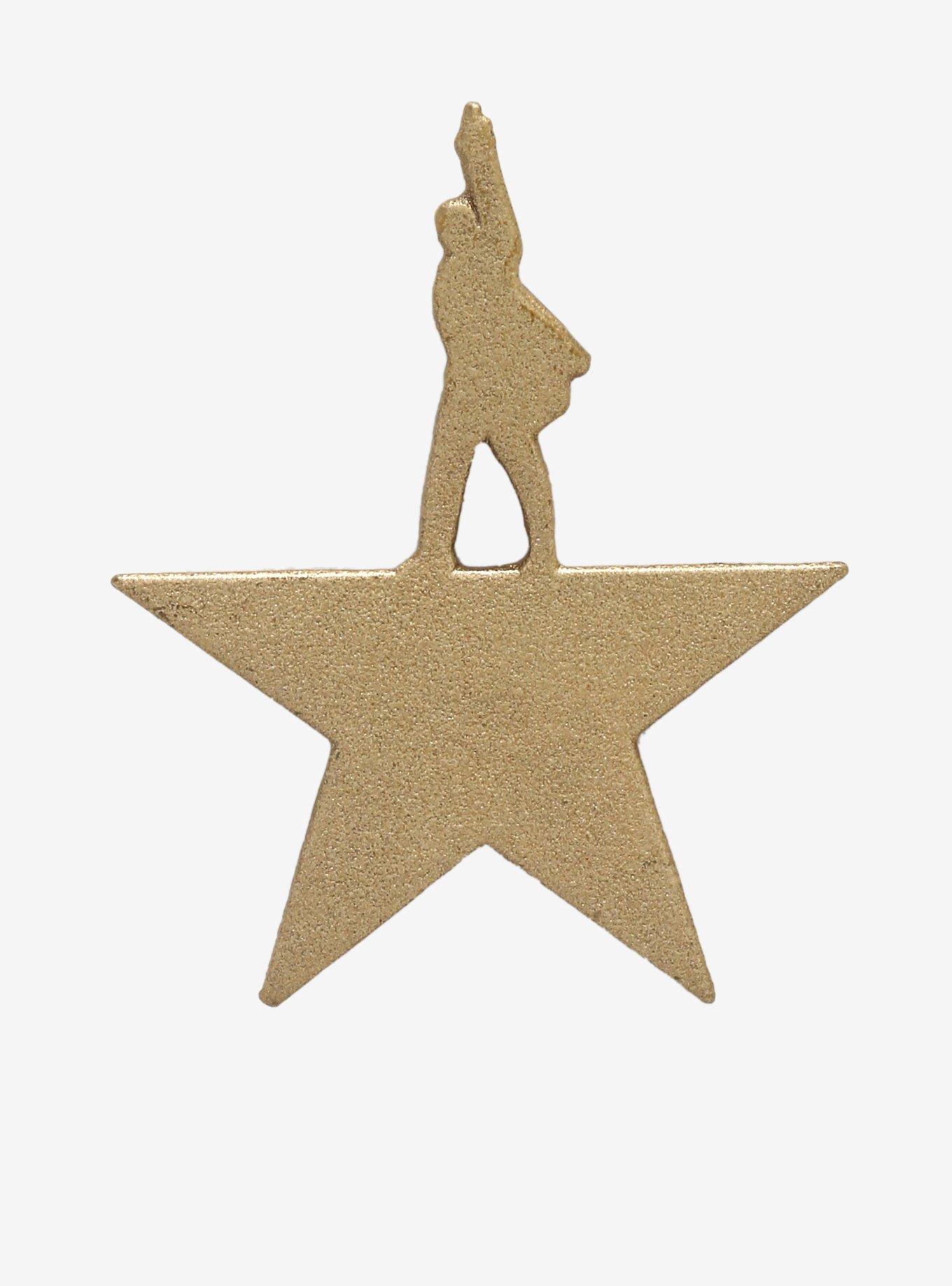 Hamilton Gold Star Logo Lapel Pin, , hi-res