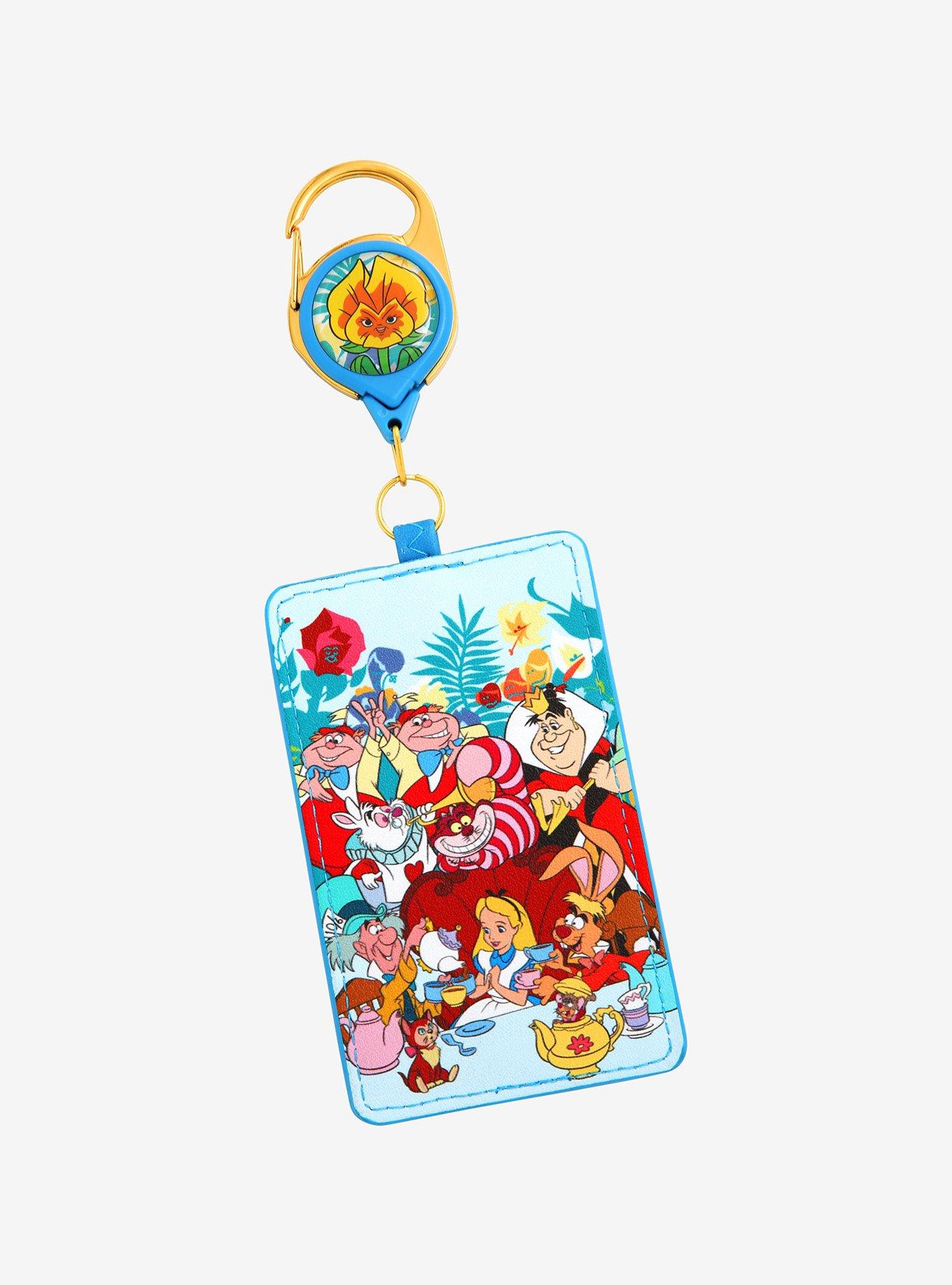 Disney Alice in Wonderland Tea Party Retractable Lanyard - BoxLunch Exclusive, , hi-res