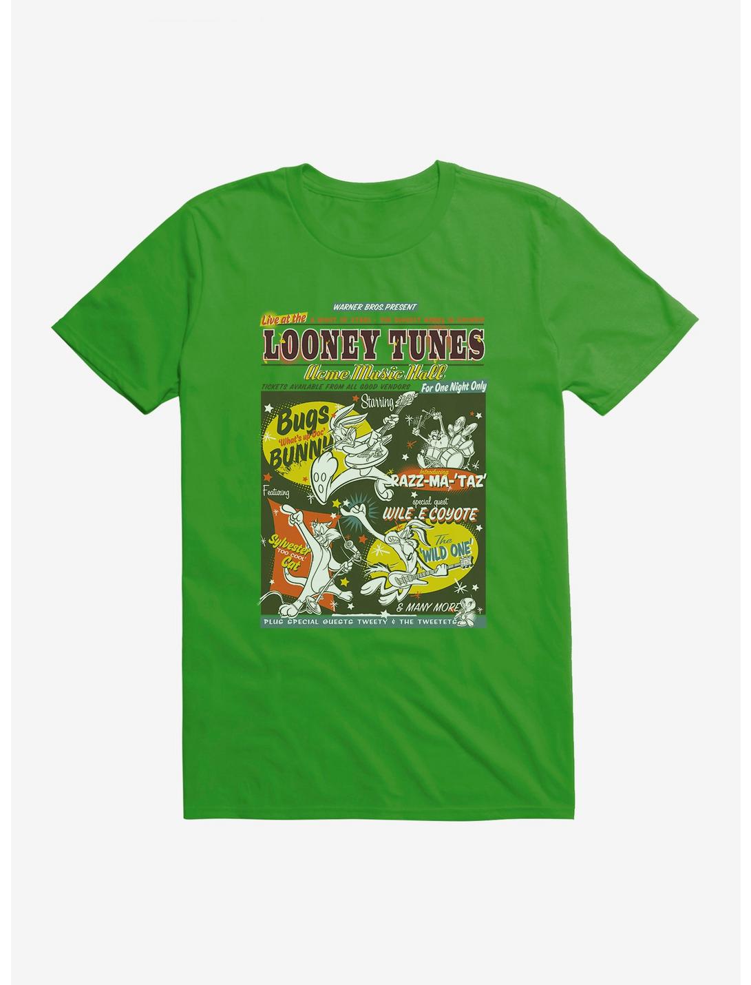 Looney Tunes Rock Flyer T-Shirt, GREEN APPLE, hi-res