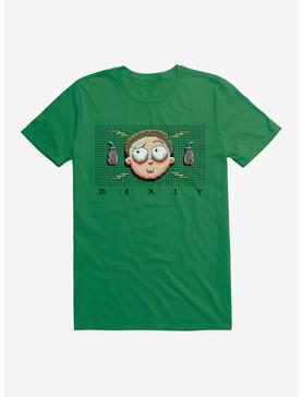 Rick And Morty 8-Bit Morty T-Shirt, KELLY GREEN, hi-res