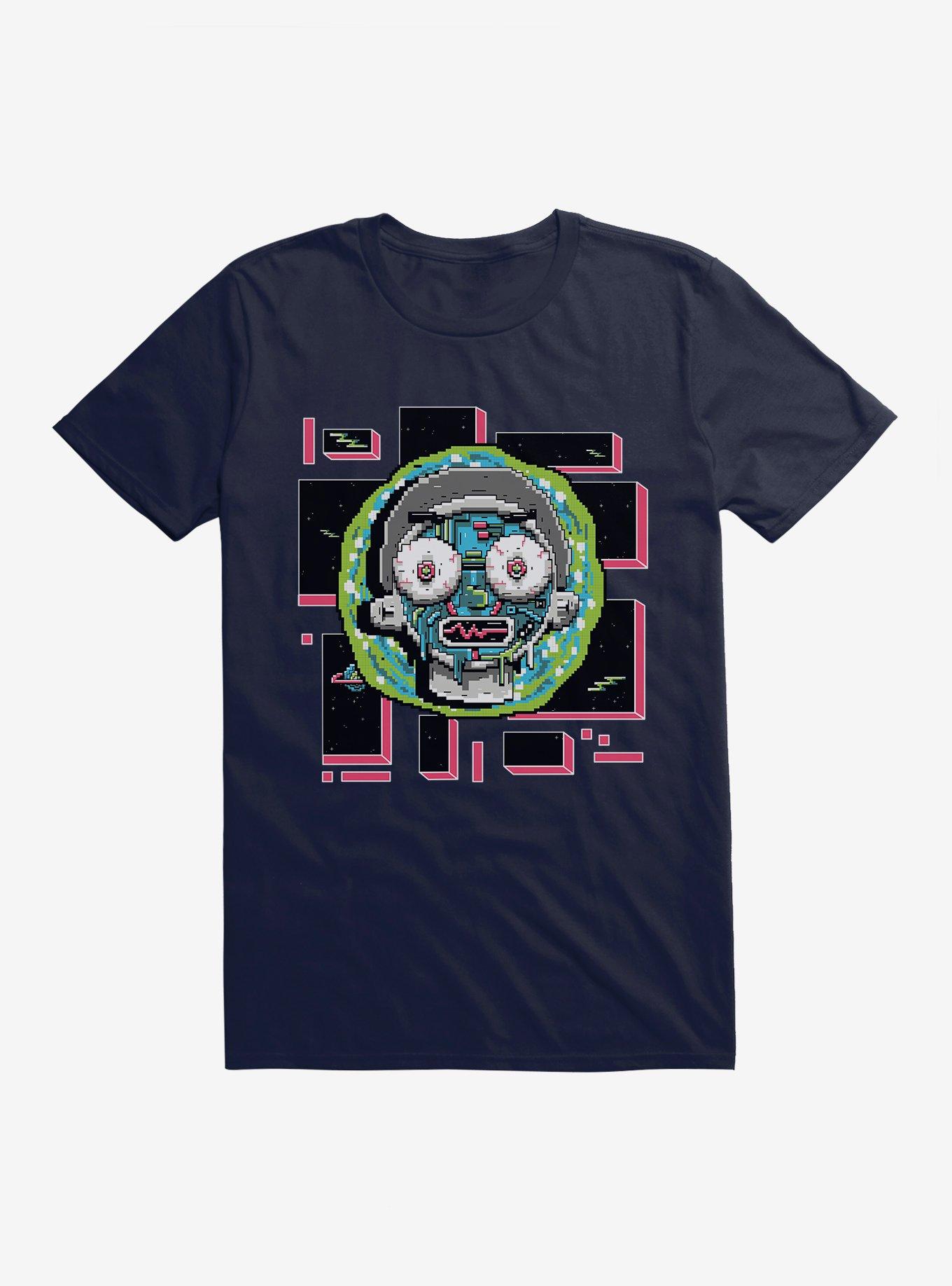 Rick And Morty 8-Bit Universe Morty T-Shirt | Hot Topic