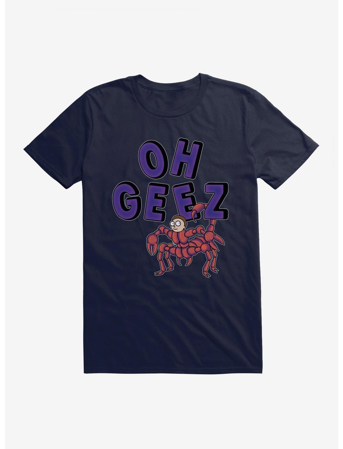 Rick And Morty Oh Geez Morty Scorpion T-Shirt, , hi-res