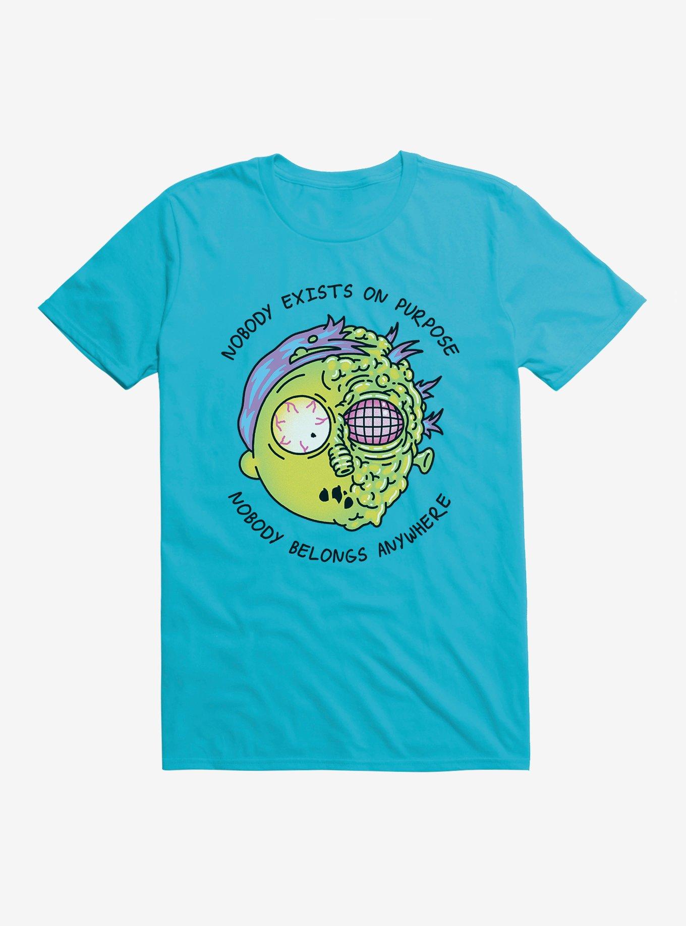 nobody exists on purpose shirt