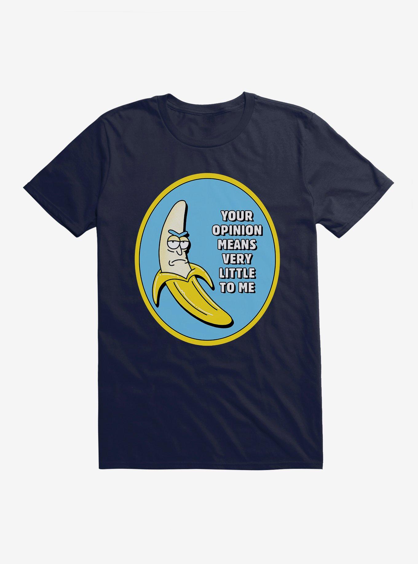 Rick And Morty Your Opinion Means Little T-Shirt, , hi-res