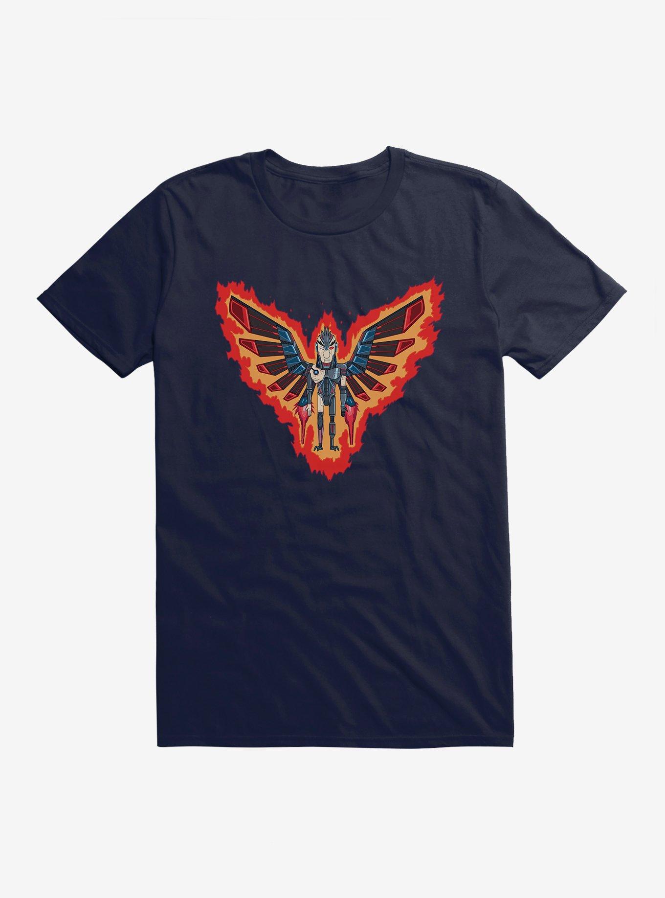 Rick And Morty Phoenix Person T-Shirt, NAVY, hi-res