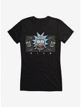 Rick And Morty 8-Bit Rick Girls T-Shirt, , hi-res