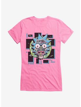 Rick And Morty 8-Bit Universe Rick Girls T-Shirt, , hi-res