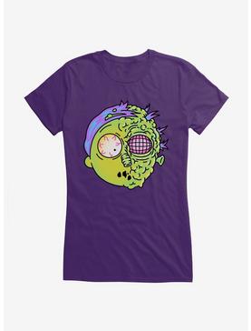 Rick And Morty Mutant Morty Girls T-Shirt, PURPLE, hi-res