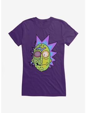 Rick And Morty Mutant Rick Girls T-Shirt, PURPLE, hi-res