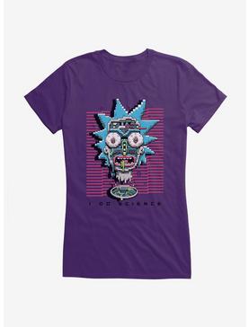 Rick And Morty I Do Science Girls T-Shirt, PURPLE, hi-res
