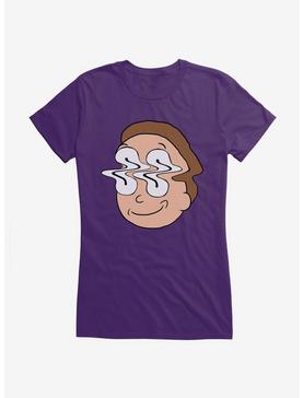 Rick And Morty Morty Waves Girls T-Shirt, PURPLE, hi-res