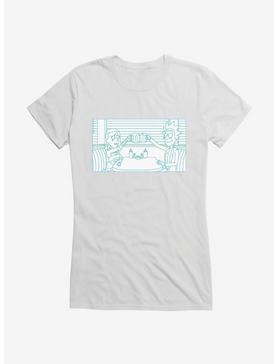 Rick And Morty Diner Cheers Girls T-Shirt, , hi-res