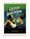Universal Monsters Creature From The Black Lagoon Movie Poster, WHITE, hi-res