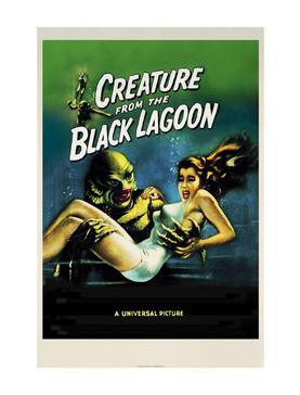 Universal Monsters Creature From The Black Lagoon Movie Poster, , hi-res