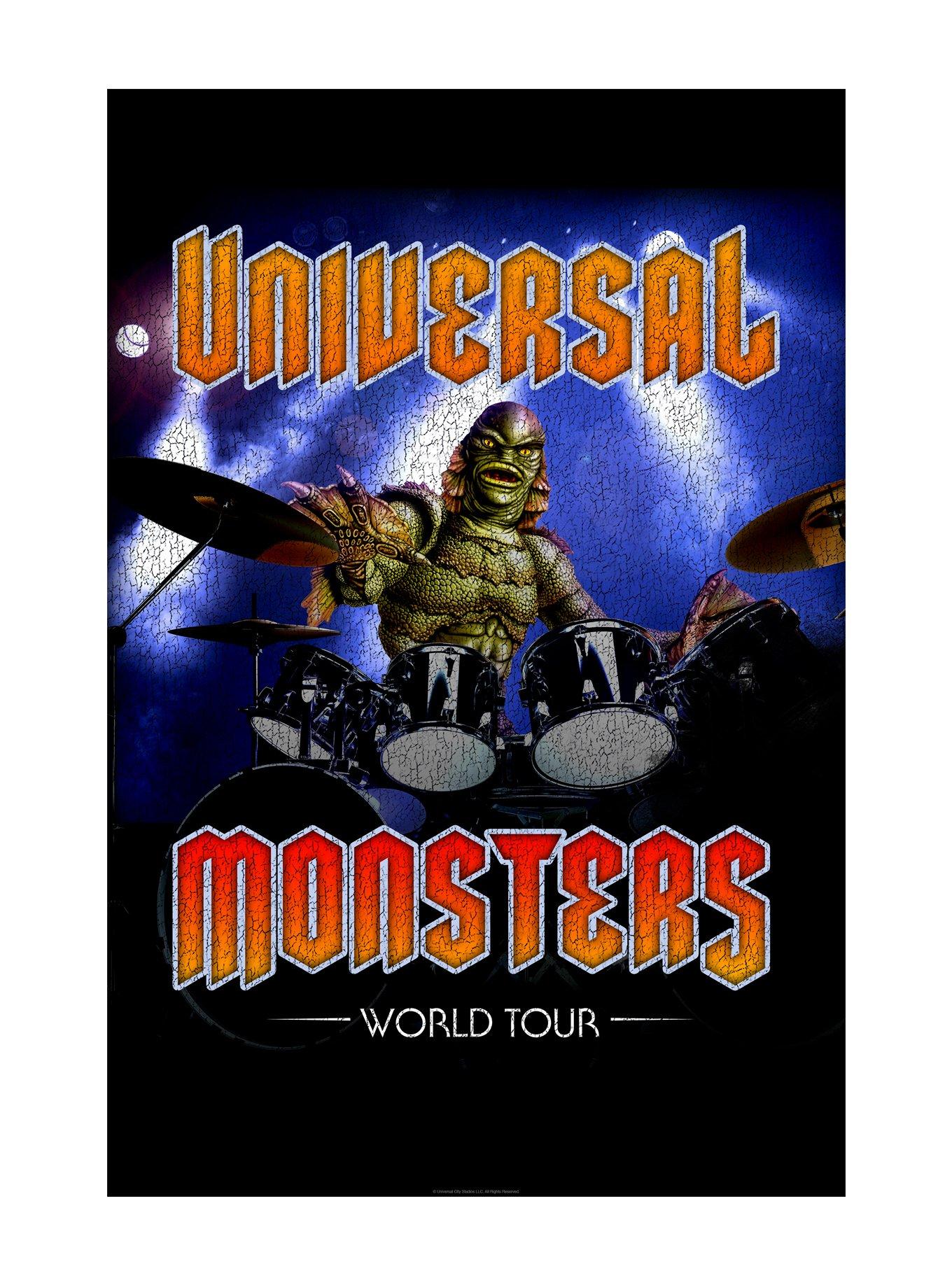 Universal Monsters Creature From The Black Lagoon World Tour Poster, , hi-res