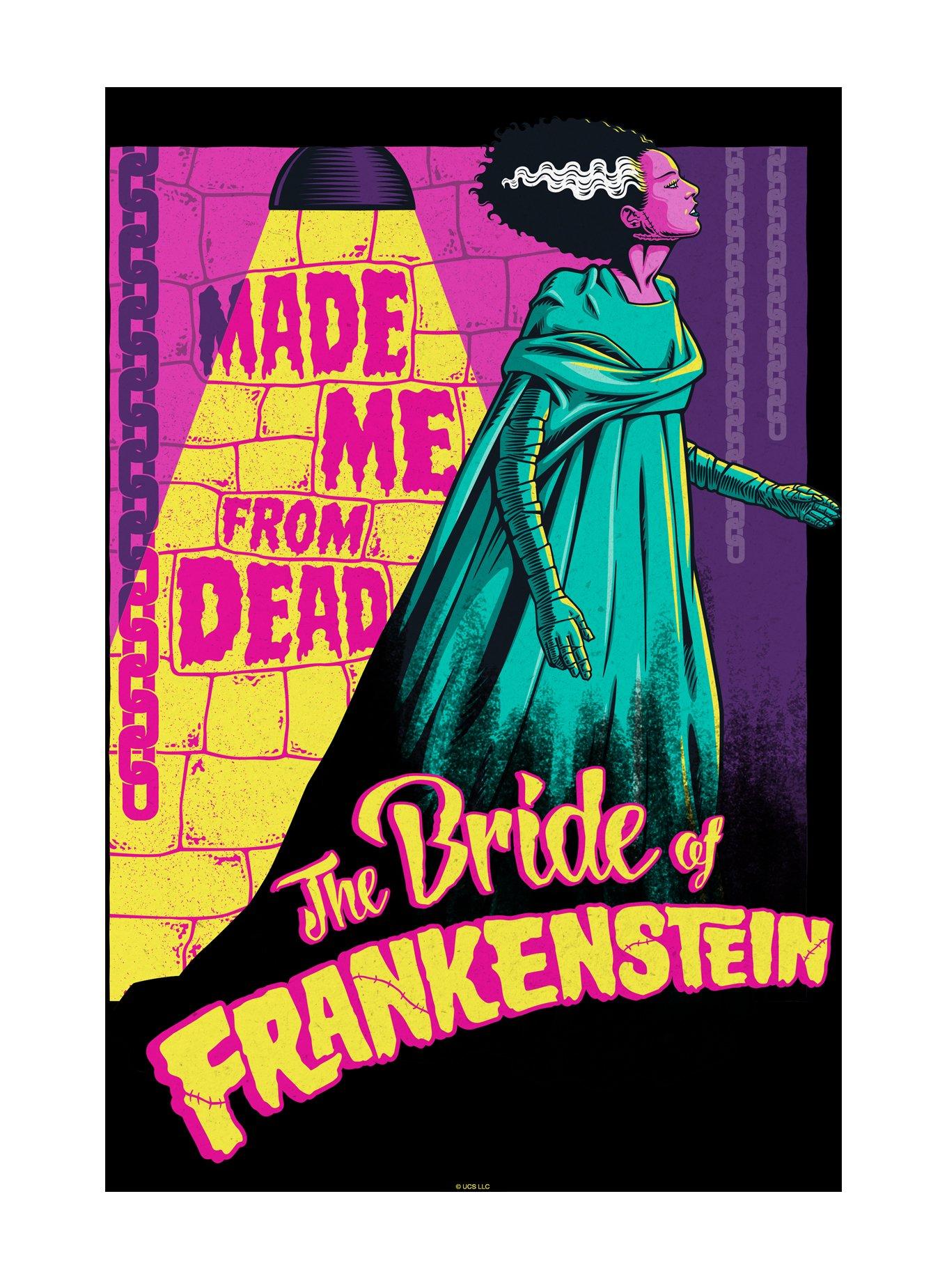 Universal Monsters The Bride Of Frankenstein Made From Dead Poster, , hi-res