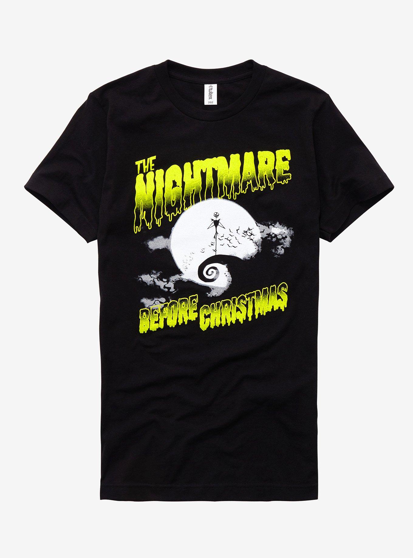 The Nightmare Before Christmas Horror Hill Girls T-Shirt, MULTI, hi-res
